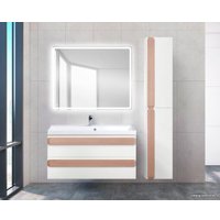  BelBagno Шкаф-пенал Aurora-1600-2A-SC-BL-P-R (bianco lucido)