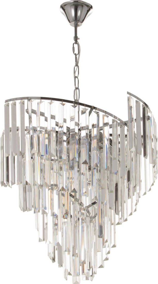 

Подвесная люстра BayerLux Лувр 10777425 (хром)