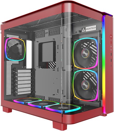 

Корпус Montech King 95 Pro (красный)