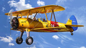 64676 Биплан Model Set Stearman Kaydet