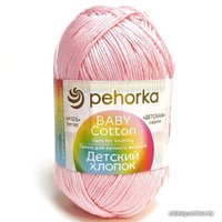 Пряжа для вязания Пехорка Детский хлопок 064 100 г 330 м (розовый)