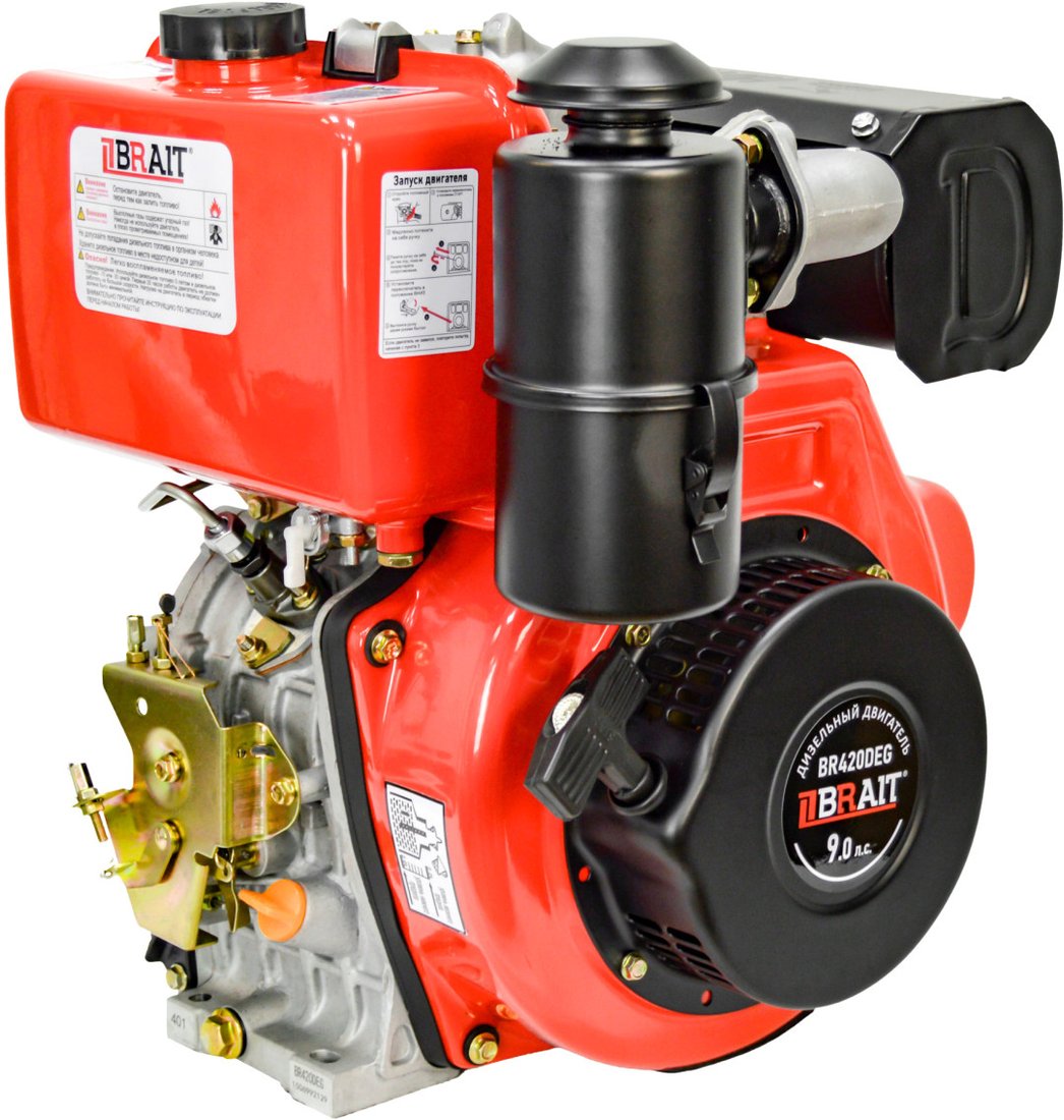 

Дизельный двигатель Brait BR420DEG