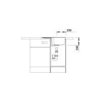 Кухонная мойка Blanco Zia 40 S 527378 (вулканический серый)