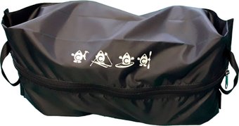 Мешок для обуви СнарЯжение 4 л плоский (черный)