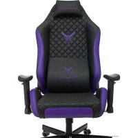 Игровое (геймерское) кресло Knight Explore (черный/фиолетовый)