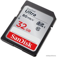 Карта памяти SanDisk SDHC (Class 10) 32GB [SDSDUNC-032G-GN6IN]