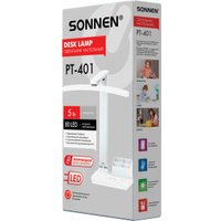 Настольная лампа Sonnen PT-401 238779 (белый)