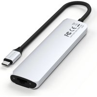Док-станция Satechi 7-in-1 USB-C Slim Multiport Adapter with Ethernet ST-P7SS (серебристый)