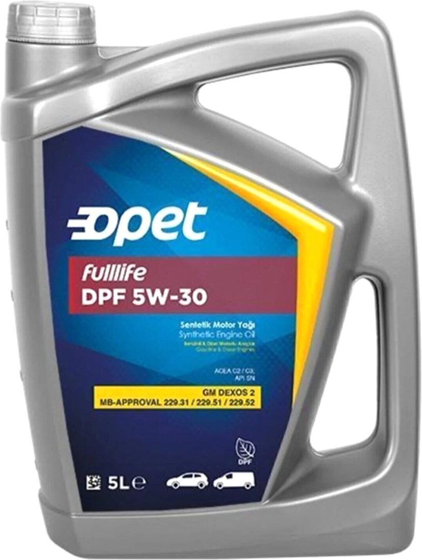 

Моторное масло Opet Fulllife DPF 5W30 5л