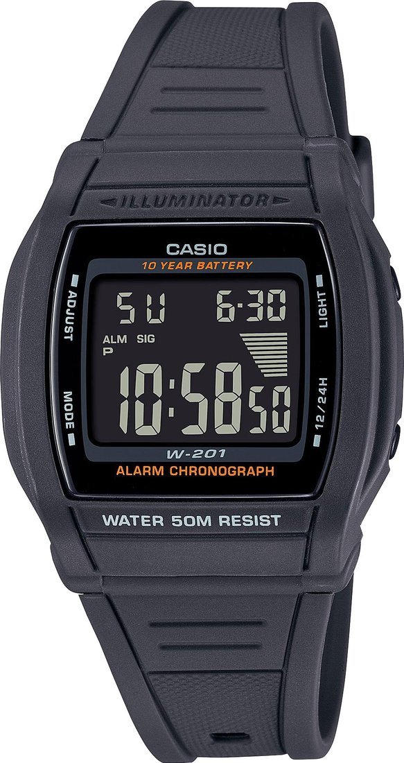 

Наручные часы Casio W-201-1B