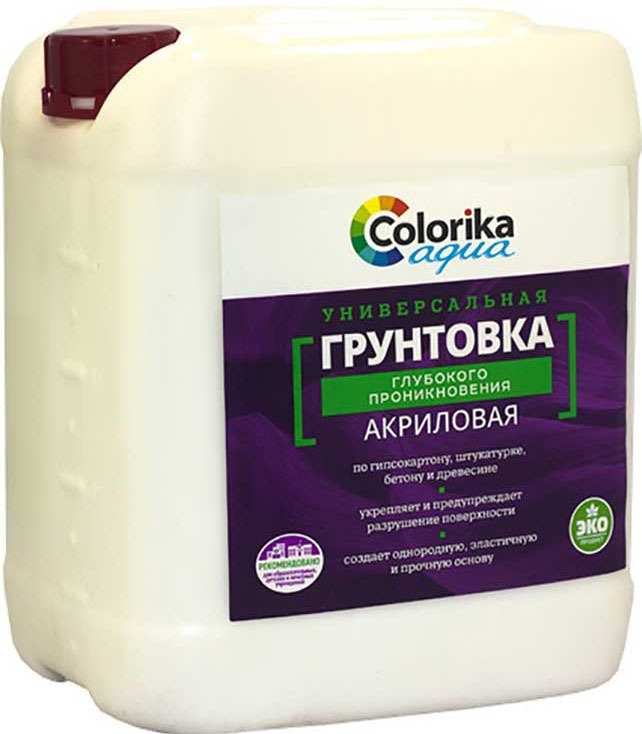 

Акриловая грунтовка Colorika Aqua универсальная 10 кг