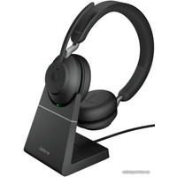 Офисная гарнитура Jabra Evolve2 65 MS Stereo USB-C Desk (черный)