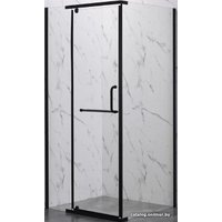 Душевой уголок Veconi 90x90x200 RV18B-90-01-C5 (стекло прозрачное/черный)