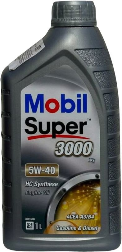 Моторное масло Mobil Super 3000 X1 5W-40 1л