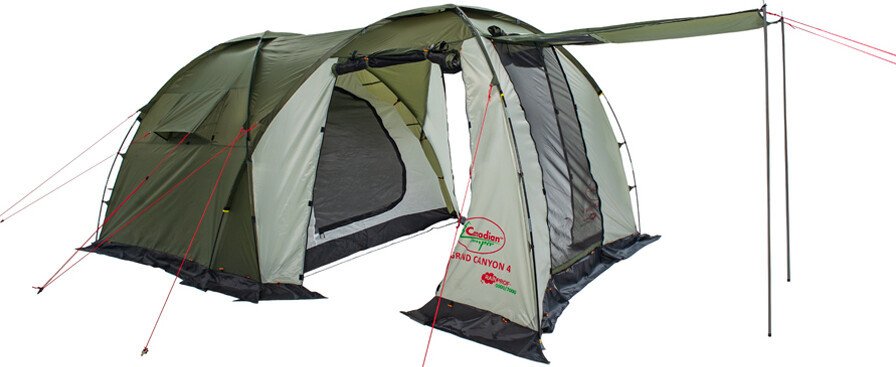 Кемпинговая палатка Canadian Camper Grand Canyon 4 Woodland (лесной камуфляж)