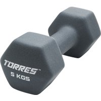 Гантель Torres PL522505 5 кг (серый)