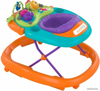 Ходунки Chicco Walky Talky (оранжевый/бирюзовый)