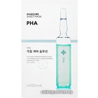  Missha Маска для лица Mascure Peeling Solution Sheet Mask PHA 28 мл