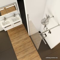 Душевая стенка Ravak Walk-In Wall 140 (черный/прозрачное)