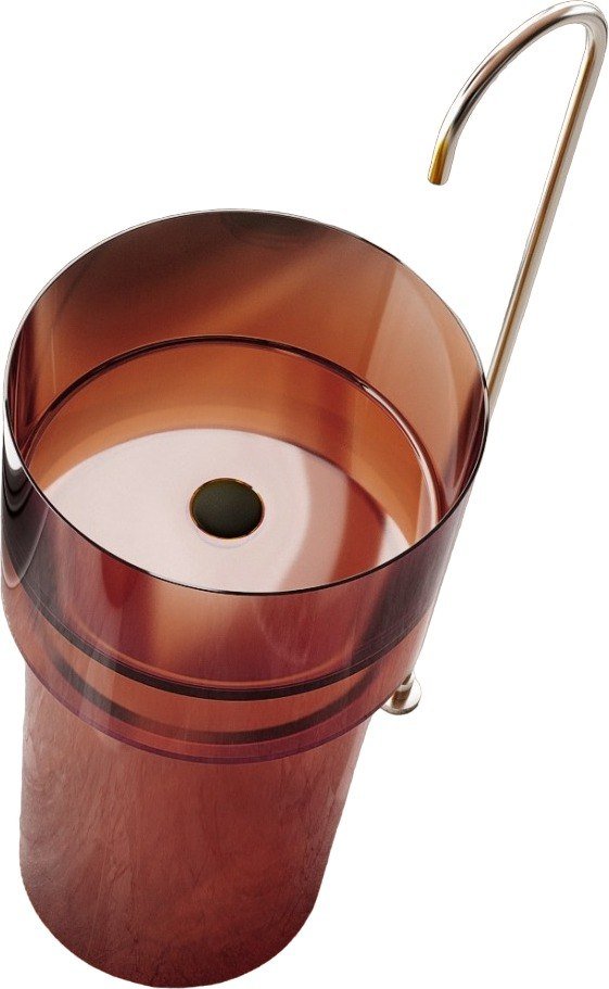 

Умывальник Abber Kristall AT2701Opal