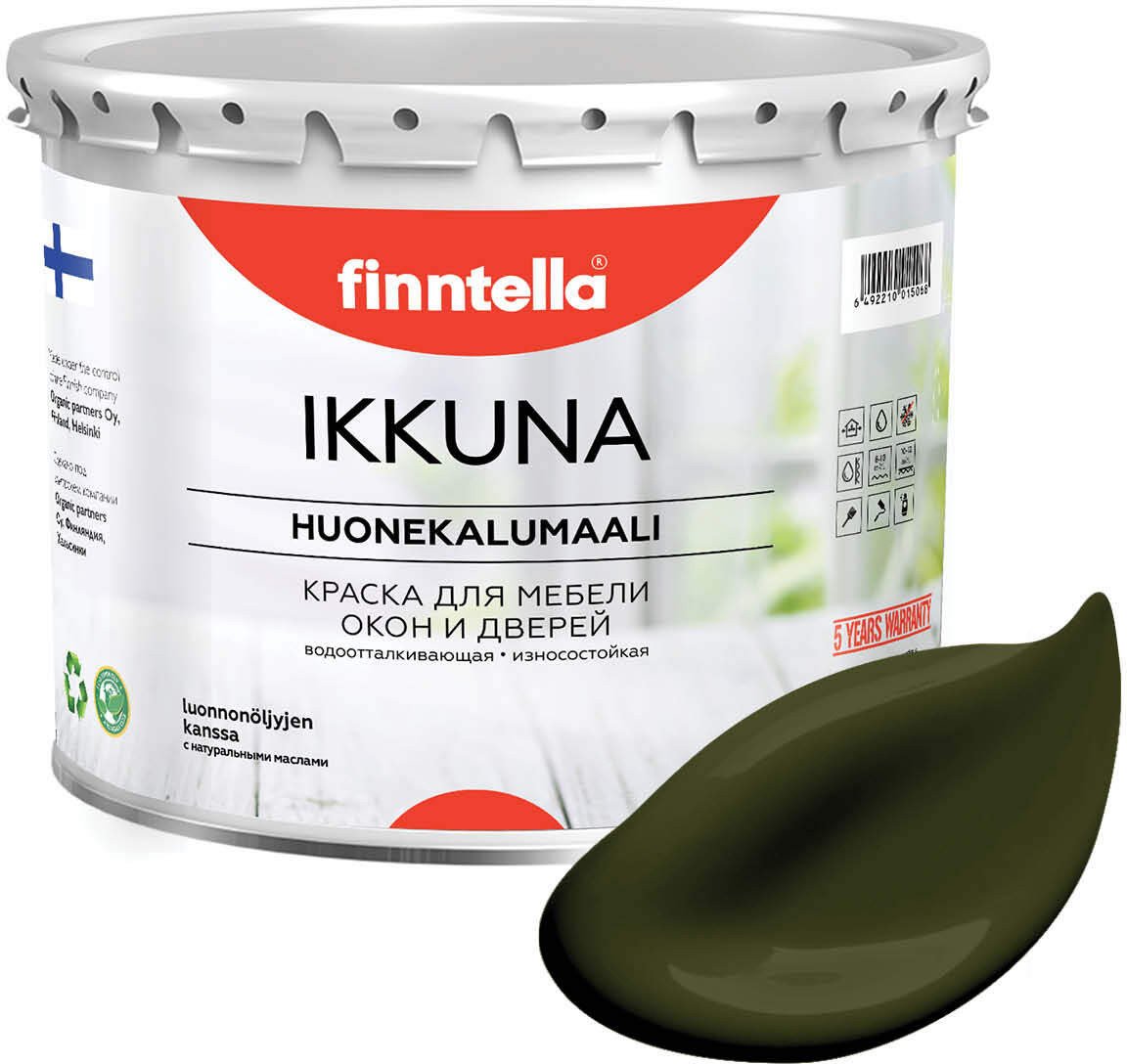

Краска Finntella Ikkuna Kombu F-34-1-3-FL020 2.7 л (зеленый)