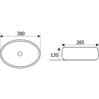 Умывальник Roxen Trendo mini 570200