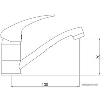 Смеситель Gross Aqua Base 3210257C-G0109