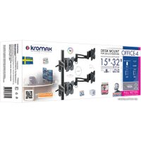 Кронштейн для телевизора Kromax OFFICE-4 (черный)