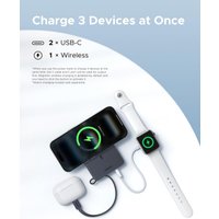 Внешний аккумулятор Ugreen MagFlow PB773 10000mAh (серый)