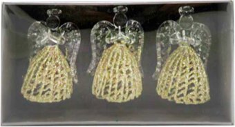 Елочная игрушка GreenTerra 6165-2 (3 шт)