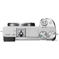 Беззеркальный фотоаппарат Sony Alpha a6100 Body (серебристый)