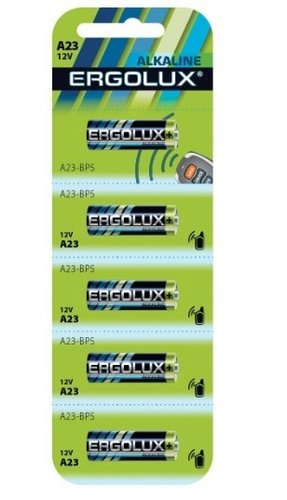 Батарейка Ergolux LR23A BL-5 5шт