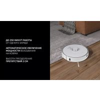 Робот-пылесос Polaris PVCR 0905 WIFI IQ Home Panorama Aqua (белый)
