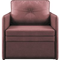 Кресло-кровать Brioli Пино О (рогожка, J10 сиреневый)