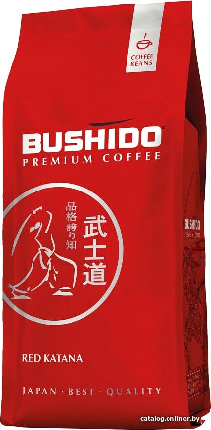 Кофе BUSHIDO Red Katana зерновой 227 г