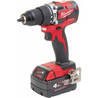 Ударная дрель-шуруповерт Milwaukee M18 M18CBLPD-422C 4933472116 (с 2-мя АКБ 4 Ач + 2 Ач, кейс)