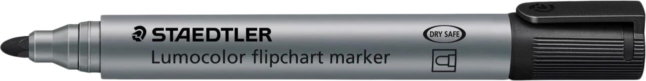 

Маркер Staedtler Lumocolor flipchart marker 356-9 (1 шт, черный)