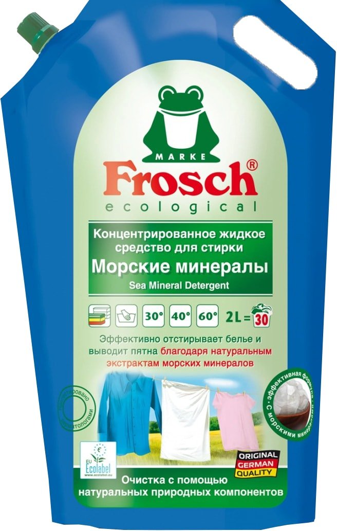 

Гель для стирки Frosch Морские минералы 2 л