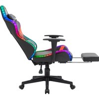 Игровое (геймерское) кресло Defender Lumos (черный/красный)