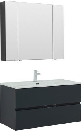 

Aquanet Комплект мебели для ванной комнаты Алвита New 100 274201