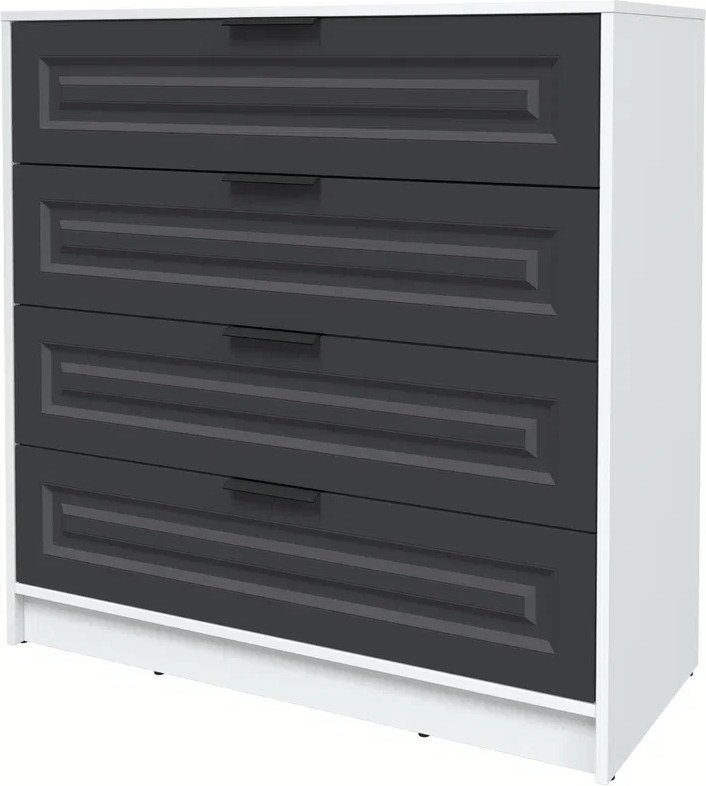 

Комод Интерлиния Концепт КТ-К100 Деко (белый платинум/пепел)