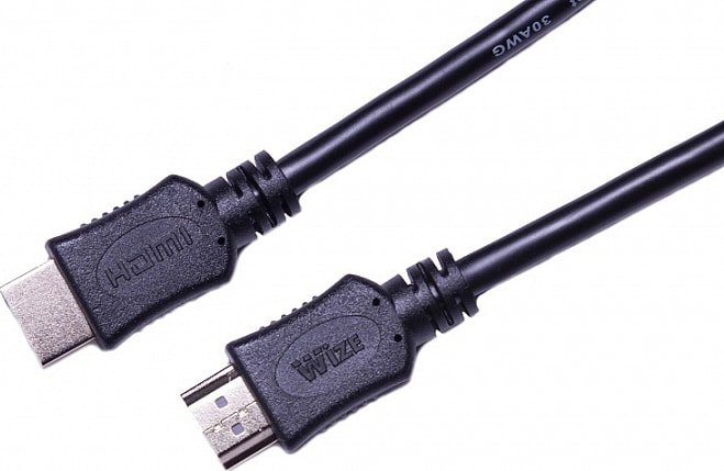 

Кабель Wize HDMI - HDMI C-HM-HM-1.8M (1.8 м, черный)