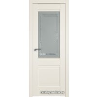 Межкомнатная дверь ProfilDoors Классика 2U L 90x200 (магнолия сатинат/мадрид)