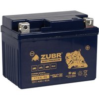 Мотоциклетный аккумулятор Zubr Premium YTX4L-BS R+ (4 А·ч)