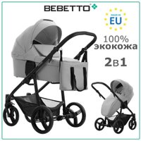 Универсальная коляска BEBETTO Explorer Air Pro (2 в 1, 02/черная рама)
