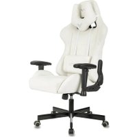 Игровое (геймерское) кресло Zombie Viking knight (молочный velvet 20)