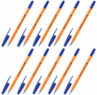 Набор шариковых ручек BRAUBERG M-500 Orange 143951 (10 шт)