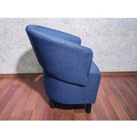 Интерьерное кресло Mio Tesoro Мажор-2 (Lux 20 синий)