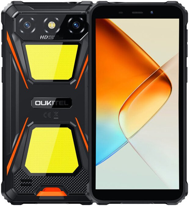 

Телефон Oukitel G5 4GB/256GB (черный/оранжевый)