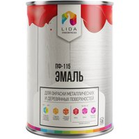 Эмаль LIDA ПФ-115 1.8 кг (черный)